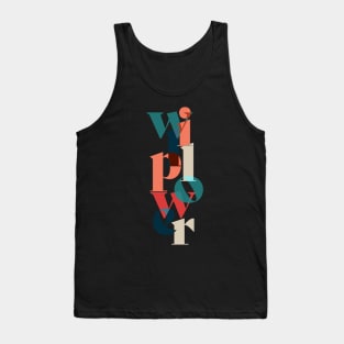 Willpower | Simple word to remember Tank Top